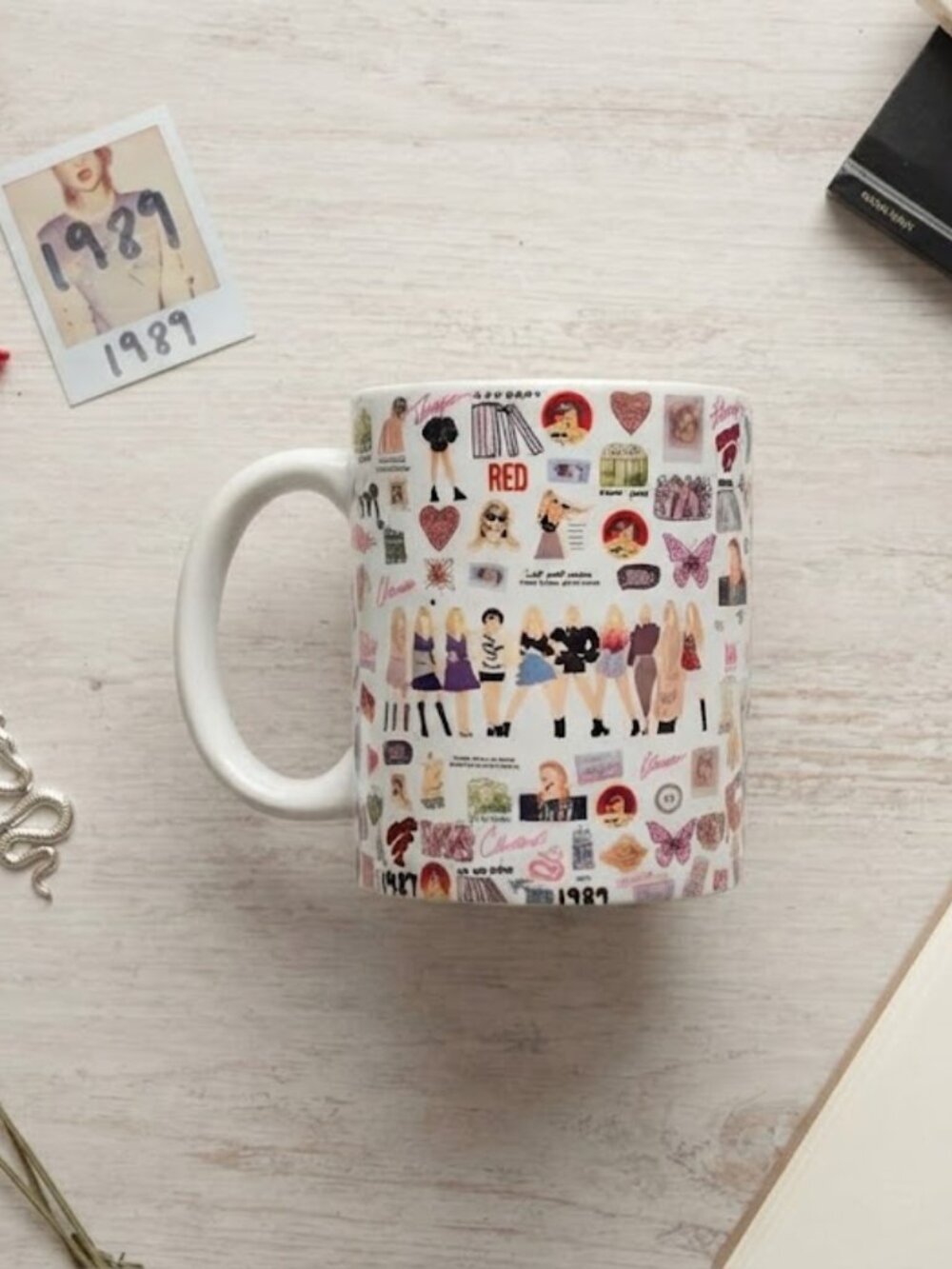 Taylor Swift Eras Tour Collage Ceramic Coffee Mug